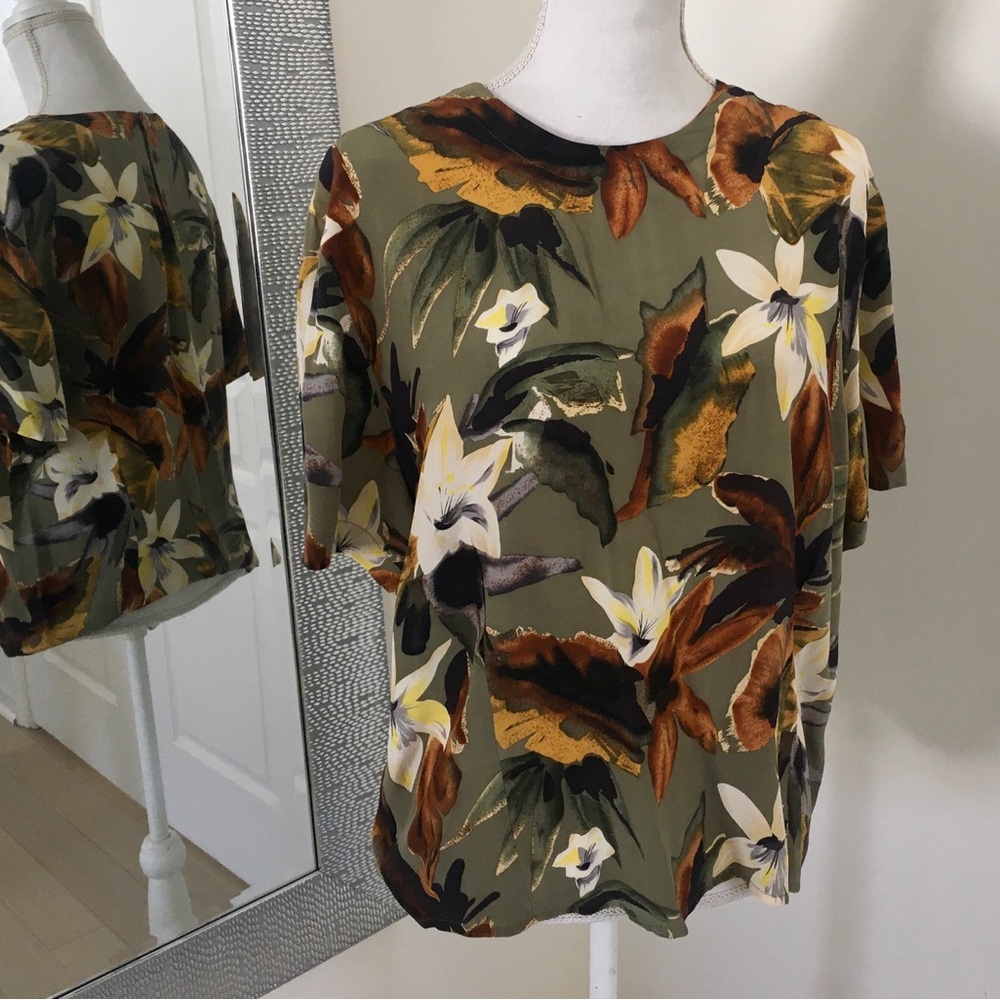 Jones New York silk blouse